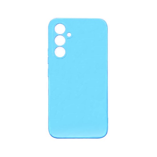 Capa de Silicone com Moldura de Câmera para Samsung Galaxy A54 5g Azul